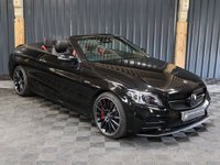 USED 2019 19 MERCEDES-BENZ C-CLASS 3.0 C43 V6 AMG (Premium Plus) Cabriolet 2dr Petrol G-Tronic+ 4MATIC Euro 6 (s/s) (390 ps) PREMIUM PLUS - HUGE SPEC - 12 MONTH WARRANTY - BURMESTER STEREO - PARKI ASSIST - 360 CAMERA - MEMORY PACKAGE - MIRROR PACKAGE AMAZING CONDITION