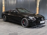 USED 2019 19 MERCEDES-BENZ C-CLASS 3.0 C43 V6 AMG (Premium Plus) Cabriolet 2dr Petrol G-Tronic+ 4MATIC Euro 6 (s/s) (390 ps) PREMIUM PLUS - HUGE SPEC - 12 MONTH WARRANTY - BURMESTER STEREO - PARKI ASSIST - 360 CAMERA - MEMORY PACKAGE - MIRROR PACKAGE AMAZING CONDITION