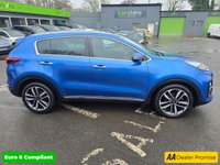 USED 2018 68 KIA SPORTAGE 1.6 CRDi 4 SUV 5DR Blue, 69,000 miles, 3 owners, full service history, ULEZ Euro 6 diesel, auto gearbox, leather interior, Sat Nav, panoramic sunroof APPROVED CARS AND FINANCE ARE PLEASED TO OFFER THIS KIA SPORTAGE 1.6 CRDi 4 SUV 5DR IN BLUE WITH 69,000 MILES AND A FULL SERVICE HISTORY, 3 OWNERS FROM NEW, ULEZ COMPLIANT EURO 6 DIESEL ENGINE WITH A GREAT SPEC SUCH AS A FULLY AUTOMATIC GEARBOX, FULL LEATHER INTERIOR, SAT NAV, PANORAMIC SUNROOF, 19 INCH ALLOY WHEELS, 360 DEGREE CAMERA, JBL 8 SPEAKERS, 8 INCH TOUCHSCREEN DISPLAY, APPLE CARPLAY AND ANDROID AUTO, AUTOMATIC HEADLIGHT, BLUETOOTH CONNECTIVITY, CRUISE CONTROL, DAB RADIO, HEATED FRONT A