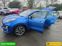 USED 2018 68 KIA SPORTAGE 1.6 CRDi 4 SUV 5DR Blue, 69,000 miles, 3 owners, full service history, ULEZ Euro 6 diesel, auto gearbox, leather interior, Sat Nav, panoramic sunroof APPROVED CARS AND FINANCE ARE PLEASED TO OFFER THIS KIA SPORTAGE 1.6 CRDi 4 SUV 5DR IN BLUE WITH 69,000 MILES AND A FULL SERVICE HISTORY, 3 OWNERS FROM NEW, ULEZ COMPLIANT EURO 6 DIESEL ENGINE WITH A GREAT SPEC SUCH AS A FULLY AUTOMATIC GEARBOX, FULL LEATHER INTERIOR, SAT NAV, PANORAMIC SUNROOF, 19 INCH ALLOY WHEELS, 360 DEGREE CAMERA, JBL 8 SPEAKERS, 8 INCH TOUCHSCREEN DISPLAY, APPLE CARPLAY AND ANDROID AUTO, AUTOMATIC HEADLIGHT, BLUETOOTH CONNECTIVITY, CRUISE CONTROL, DAB RADIO, HEATED FRONT A