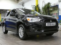 USED 2015 15 MITSUBISHI ASX 1.6 2 SUV 5dr Petrol Manual Euro 5 (117 ps) NICE TIDY EXAMPLE AIR CON BLUETOOTH RADIO CD 2 OWNERS SERVICE HISTORY 7 SERVICES TO 48K MILES