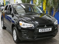 USED 2015 15 MITSUBISHI ASX 1.6 2 SUV 5dr Petrol Manual Euro 5 (117 ps) NICE TIDY EXAMPLE AIR CON BLUETOOTH RADIO CD 2 OWNERS SERVICE HISTORY 7 SERVICES TO 48K MILES