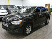 USED 2015 15 MITSUBISHI ASX 1.6 2 SUV 5dr Petrol Manual Euro 5 (117 ps) NICE TIDY EXAMPLE AIR CON BLUETOOTH RADIO CD 2 OWNERS SERVICE HISTORY 7 SERVICES TO 48K MILES