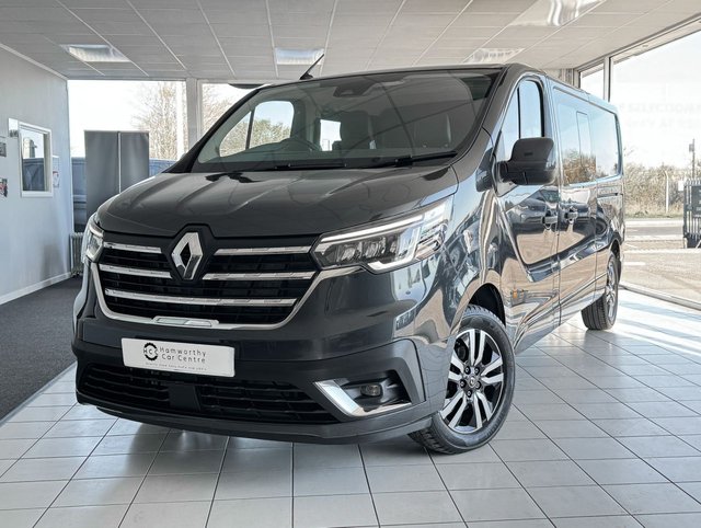 2023 23 Renault Trafic 2.0 dCi Blue 30 Sport+ Crew Van Double Cab 6dr Diesel Manual LWB Euro 6 (s/s) (150 ps)