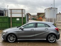 USED 2018 18 MERCEDES-BENZ A CLASS 1.5 A180d AMG Line (Premium) 7G-DCT Euro 6 (s/s) 5dr HEAT SEATS R CAM NAV ULEZ