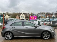USED 2018 18 MERCEDES-BENZ A CLASS 1.5 A180d AMG Line (Premium) 7G-DCT Euro 6 (s/s) 5dr HEAT SEATS R CAM NAV ULEZ