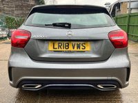 USED 2018 18 MERCEDES-BENZ A CLASS 1.5 A180d AMG Line (Premium) 7G-DCT Euro 6 (s/s) 5dr HEAT SEATS R CAM NAV ULEZ