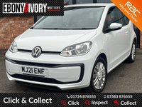 USED 2021 21 VOLKSWAGEN UP! 1.0 up! Hatchback 3dr Petrol Manual Euro 6 (s/s) (65 ps) 1 OWNER FROM NEW FULL SERVICE HISTORY 2 KEYS BOOK PACK SERVICED AS REQUIRED AND 1 YEAR MOT WITHIN THE SALE