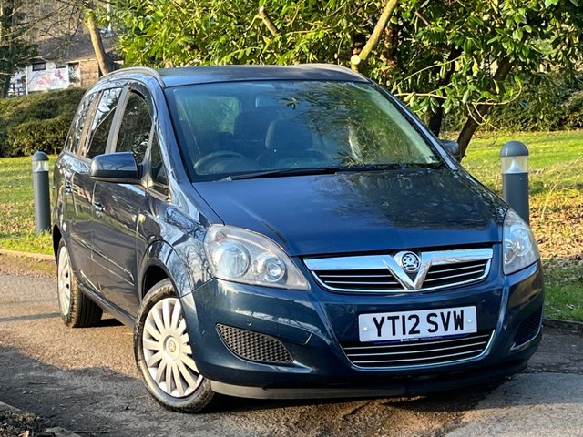 2012 12 Vauxhall Zafira 1.7 CDTi ecoFLEX Exclusiv MPV 5dr Diesel Manual Euro 5 (SNav) (110 ps)