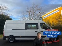 USED 2016 66 RENAULT MASTER 2.3 dCi 35 Business Panel Van [ CREW VAN -MINIBUS ] LWB Medium Roof Euro 6 (110 bhp) 