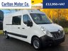 USED 2016 66 RENAULT MASTER 2.3 dCi 35 Business Panel Van [ CREW VAN -MINIBUS ] LWB Medium Roof Euro 6 (110 bhp) 