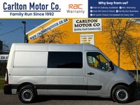 USED 2020 70 VAUXHALL MOVANO 2.3 CDTi 3500 BiTurbo Edition [ 9s Crew Cab-Minibus ] Van L2 H2 Euro 6 (135 ps) 9 Seater Specialist Minibus-Crew Van