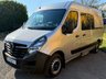 USED 2020 70 VAUXHALL MOVANO 2.3 CDTi 3500 BiTurbo Edition [ 9s Crew Cab-Minibus ] Van L2 H2 Euro 6 (135 ps) 9 Seater Specialist Minibus-Crew Van