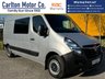USED 2020 70 VAUXHALL MOVANO 2.3 CDTi 3500 BiTurbo Edition [ 9s Crew Cab-Minibus ] Van L2 H2 Euro 6 (135 ps) 9 Seater Specialist Minibus-Crew Van