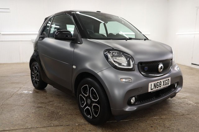 2018 68 Smart Fortwo 17.6kWh Prime (Premium Plus) Cabriolet 2dr Electric Auto (22kW Charger) (82 ps)