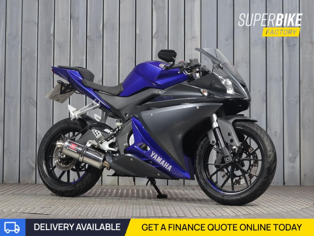 2014 YAMAHA R125 BLUE with 8607 miles - Used Motorbikes Dealer ...
