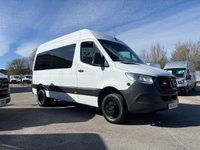 USED 2020 20 MERCEDES-BENZ SPRINTER 516 CDI 160 BHP AUTOMATIC MINIBUS CHAIR LIFT BUS TWIN WHEEL MERCEDES WHEEL CHAIR ACCESS BUS AUTOMATIC