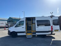 USED 2020 20 MERCEDES-BENZ SPRINTER 516 CDI 160 BHP AUTOMATIC MINIBUS CHAIR LIFT BUS TWIN WHEEL MERCEDES WHEEL CHAIR ACCESS BUS AUTOMATIC