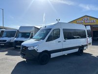 USED 2020 20 MERCEDES-BENZ SPRINTER 516 CDI 160 BHP AUTOMATIC MINIBUS CHAIR LIFT BUS TWIN WHEEL MERCEDES WHEEL CHAIR ACCESS BUS AUTOMATIC