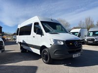 USED 2020 20 MERCEDES-BENZ SPRINTER 516 CDI 160 BHP AUTOMATIC MINIBUS CHAIR LIFT BUS TWIN WHEEL MERCEDES WHEEL CHAIR ACCESS BUS AUTOMATIC