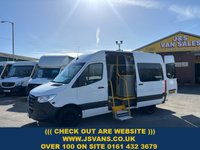 USED 2020 20 MERCEDES-BENZ SPRINTER 516 CDI 160 BHP AUTOMATIC MINIBUS CHAIR LIFT BUS TWIN WHEEL MERCEDES WHEEL CHAIR ACCESS BUS AUTOMATIC