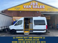 USED 2020 20 MERCEDES-BENZ SPRINTER 516 CDI 160 BHP AUTOMATIC MINIBUS CHAIR LIFT BUS TWIN WHEEL MERCEDES WHEEL CHAIR ACCESS BUS AUTOMATIC