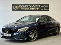 USED 2018 18 MERCEDES-BENZ CLA 2.1 CLA220d AMG Line Coupe 4dr Diesel 7G-DCT Euro 6 (s/s) (177 ps) SATNAV PANAMERICAN GRILL CRUIS