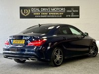 USED 2018 18 MERCEDES-BENZ CLA 2.1 CLA220d AMG Line Coupe 4dr Diesel 7G-DCT Euro 6 (s/s) (177 ps) SATNAV PANAMERICAN GRILL CRUIS