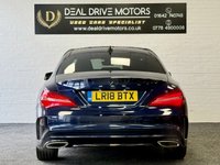 USED 2018 18 MERCEDES-BENZ CLA 2.1 CLA220d AMG Line Coupe 4dr Diesel 7G-DCT Euro 6 (s/s) (177 ps) SATNAV PANAMERICAN GRILL CRUIS