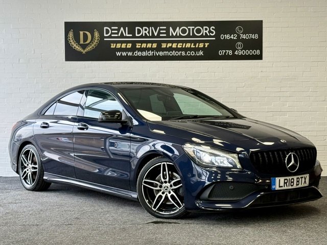 2018 18 Mercedes-Benz Cla 2.1 CLA220d AMG Line Coupe 4dr Diesel 7G-DCT Euro 6 (s/s) (177 ps)