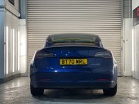 USED 2020 70 TESLA Model 3 (Dual Motor) Performance Saloon 4dr Electric Auto 4WDE (Performance Upgrade) (449 bhp) VAT QUALIFYING+WHITE LEATHER