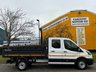 USED 2021 71 FORD TRANSIT 2.0 350 Eco Blue Leader Tipper Double Cab L3 Euro 6 (s/s) (One-Stop) (130 ps) Look Genuine 13,800 Miles From New !!