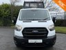 USED 2020 20 FORD TRANSIT 2.0 350 Ecoblue Leader Double Cab Tipper RWD L3 Euro 6 130bhp Stunning Example Throughout