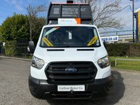 USED 2021 21 FORD TRANSIT 2.0 350 Eco Blue Leader S/Cab Tipper L2 Euro 6 (s/s) (130 ps) Low Mileage  Look Genuine 24,343 Miles From New !!
