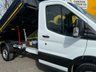 USED 2021 21 FORD TRANSIT 2.0 350 Eco Blue Leader S/Cab Tipper L2 Euro 6 (s/s) (130 ps) Low Mileage  Look Genuine 24,343 Miles From New !!