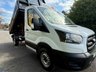 USED 2021 21 FORD TRANSIT 2.0 350 Eco Blue Leader S/Cab Tipper L2 Euro 6 (s/s) (130 ps) Low Mileage  Look Genuine 24,343 Miles From New !!