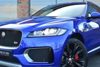 USED 2018 18 JAGUAR F-PACE 3.0 V6 S SUV 5dr Petrol Auto AWD Euro 6 (s/s) (380 ps) 22" ALLOYS / MERIDIAN / FSH