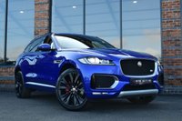 USED 2018 18 JAGUAR F-PACE 3.0 V6 S SUV 5dr Petrol Auto AWD Euro 6 (s/s) (380 ps) 22" ALLOYS / MERIDIAN / FSH