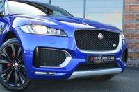 USED 2018 18 JAGUAR F-PACE 3.0 V6 S SUV 5dr Petrol Auto AWD Euro 6 (s/s) (380 ps) 22" ALLOYS / MERIDIAN / FSH