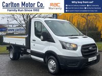 USED 2021 70 FORD TRANSIT 2.0 350 EcoBlue HD Leader S/Cab Tipper DRW L2 Euro 6 (s/s) (130 ps) DRW HD Stunning Example Light use