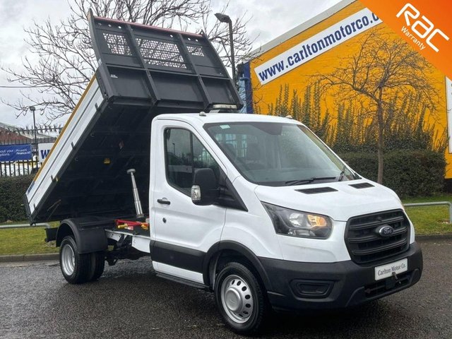 2021 70 Ford Transit 2.0 350 EcoBlue HD Leader S/Cab Tipper DRW L2 Euro 6 (s/s) (130 ps)
