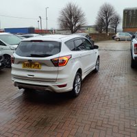 USED 2018 68 FORD KUGA 2.0 TDCi EcoBlue Vignale SUV 5dr Diesel Powershift AWD Euro 6 (s/s) (180 ps) GENUINE MILEAGE ULEZ
