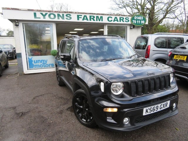 2020 69 Jeep Renegade 1.0 GSE T3 Night Eagle SUV 5dr Petrol Manual Euro 6 (s/s) (120 ps)