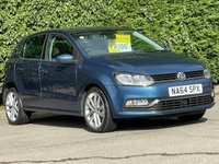USED 2014 64 VOLKSWAGEN POLO 1.2 TSI BlueMotion Tech SEL Hatchback 5dr Petrol Manual Euro 6 (s/s) (110 ps) SAT NAV/PARKING SENSORS