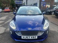 USED 2018 67 FORD FIESTA 2018/67 1.0T EcoBoost Zetec Hatchback 5dr Petrol Manual Euro 6 (s/s) (100 ps), 2 Owners from new, Only 60000 miles ************** ONLY 2 OWNERS **************