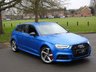 USED 2017 67 AUDI S3 2.0 TFSI Black Edition Sportback 5dr Petrol S Tronic quattro Euro 6 (s/s) (310 ps) ONLY 54K FROM NEW A/C FSH