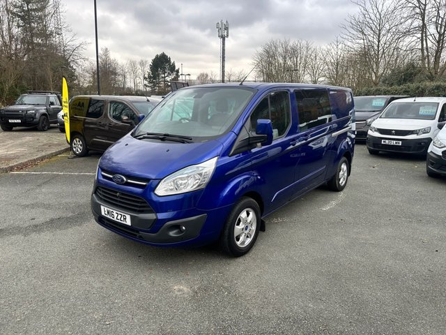 2016 16 Ford Transit Custom 2.2 TDCi 290 Limited Panel Van 5dr Diesel Manual L2 H1 (191 g/km, 123 bhp)