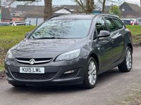 USED 2015 15 VAUXHALL ASTRA 1.6 CDTi ecoFLEX Tech Line Sports Tourer 5dr Diesel Manual Euro 6 (s/s) (136 ps) 