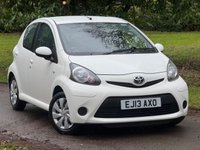 USED 2013 13 TOYOTA AYGO 1.0 VVT-i Ice Hatchback 5dr Petrol Manual Euro 5 (67 ps) 