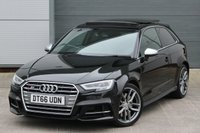 USED 2017 S AUDI S3 2.0 TFSI S Tronic quattro Euro 6 (s/s) 3dr **NOW SOLD**